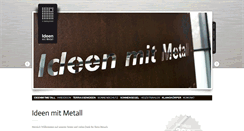 Desktop Screenshot of gehling-metallbau.de