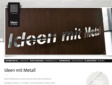 Tablet Screenshot of gehling-metallbau.de
